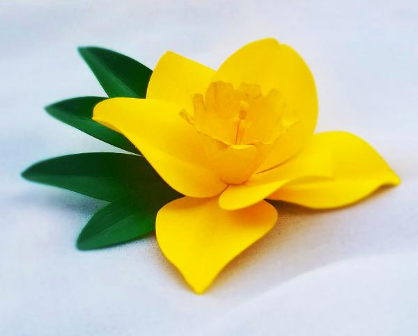 Yellow Daffodil Pin
