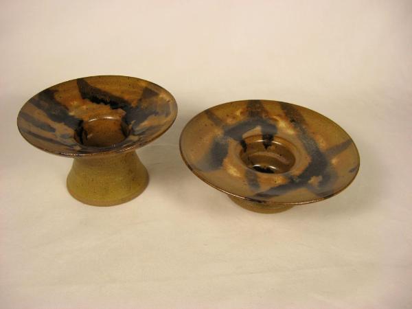 120321.AG Flower Vases with Multiple Glazes