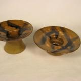 120321.AG Flower Vases with Multiple Glazes
