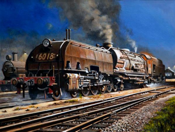 Garratt Locomotive 6018