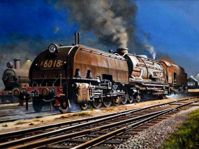Garratt Locomotive 6018