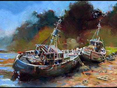 5x7.Salvage Beach