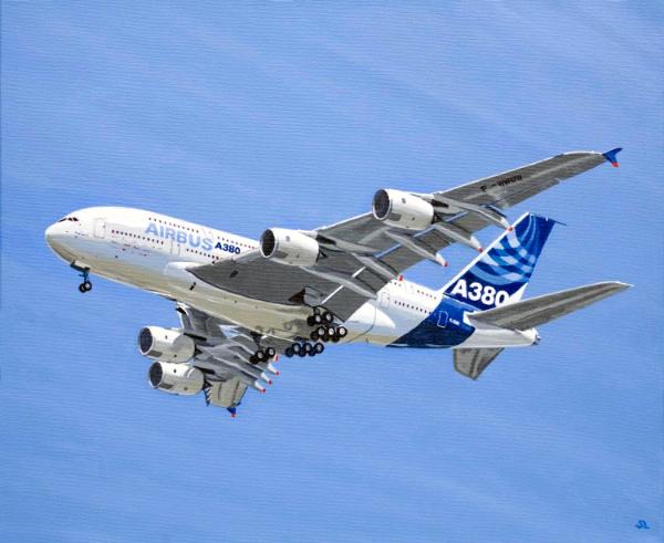 First Flight of the Airbus A380