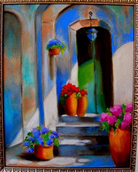 Tuscan Door, Early Morning