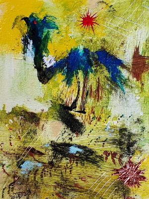 The blue bird sings to the rising sun. The blue bird sings to the rising sun.