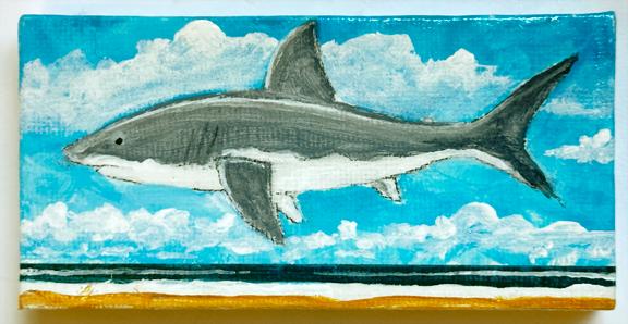 SHARK OVER CAPITOLA