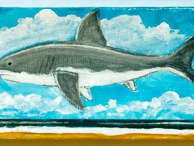 SHARK OVER CAPITOLA SHARK OVER CAPITOLA