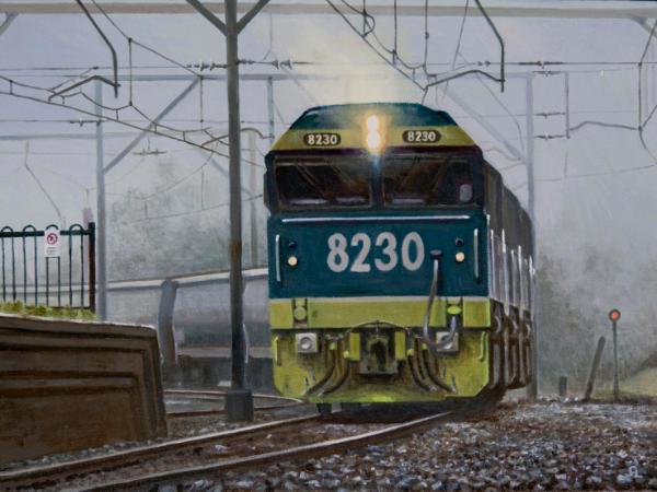 Coal Train at Bell