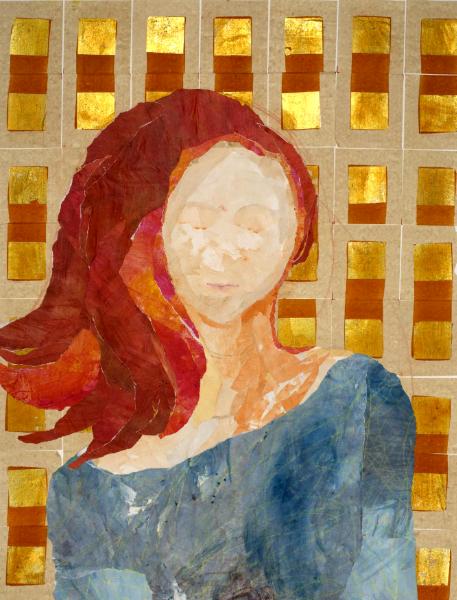 woman with red hair