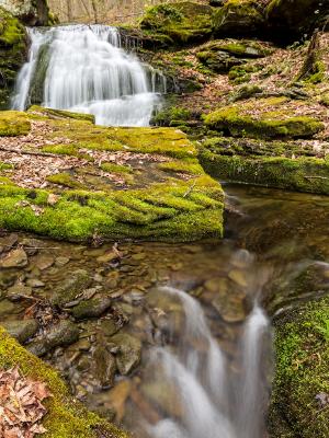 Kelly Hollow Double Falls Kelly Hollow Double Falls