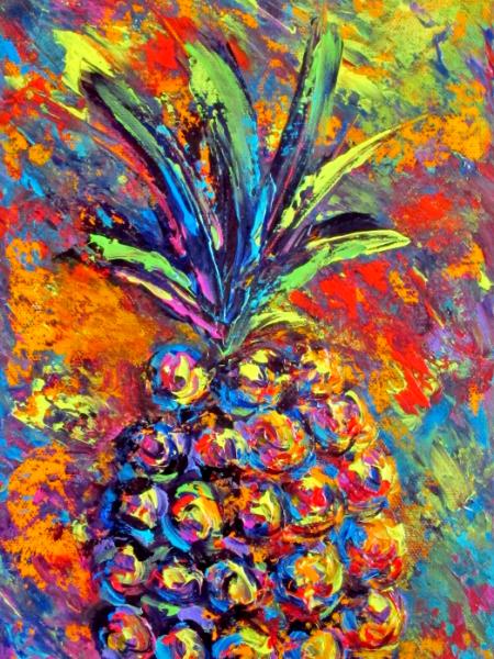 Electric Pineapple - Blue
