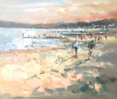 Bournemouth beach, evening light Bournemouth beach, evening light