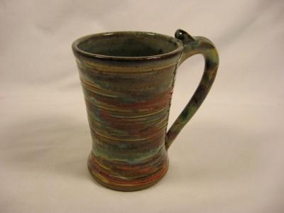 110913.B Multi-Glaze Coffee Mug 110913.B Multi-Glaze Coffee Mug