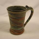 110913.B Multi-Glaze Coffee Mug