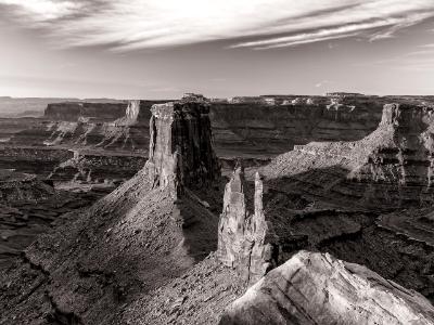 Marlboro Point Canyonlands Sunrise Black and White Marlboro Point Canyonlands Sunrise Black and White