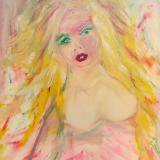 Vivacious Pop Art Lady