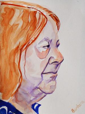 Barbara, Right Profile Barbara, Right Profile