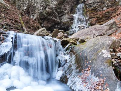 Frozen Buttermilk Falls Frozen Buttermilk Falls