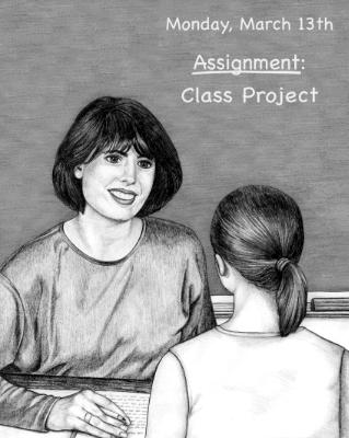 Girl and Teacher Girl and Teacher