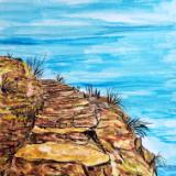 Berlenga Grande: first decent toward St. John the Baptist Fort.