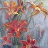 Garden Fresh, Orange Daylilies