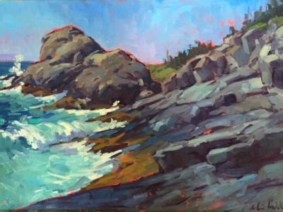 Gull Rock Impressions 20x30" oil Gull Rock Impressions 20x30" oil