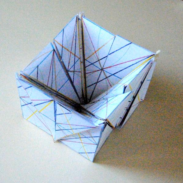 Cube Minus Pyramid