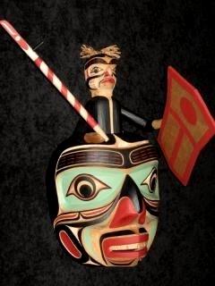Kwaguilth Copper Breaker Mask Kwaguilth Copper Breaker Mask