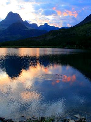 Swiftcurrent Sunset Ripples Swiftcurrent Sunset Ripples