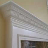 Custom fireplace and granite Custom fireplace and granite