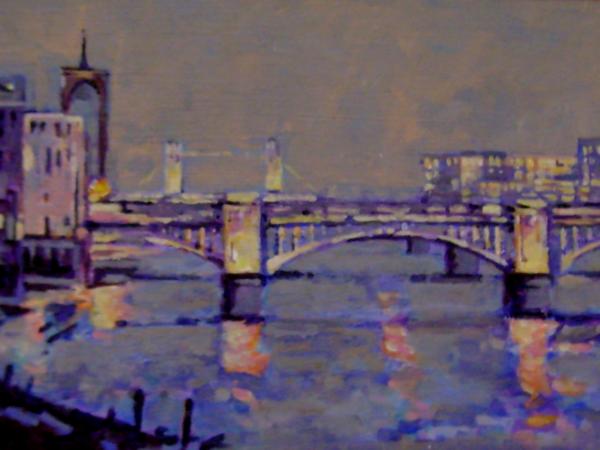 The Thames. London.  SOLD