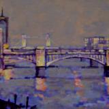 The Thames. London.  SOLD