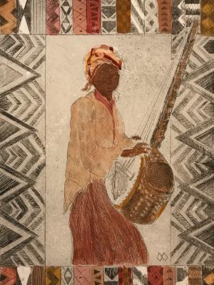 Kora Player, Mali Kora Player, Mali