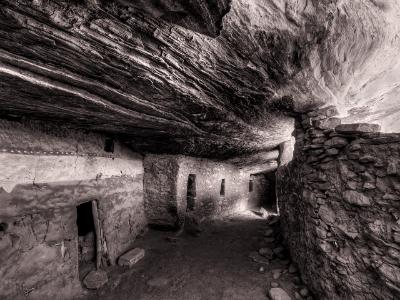 Ancient Hallway B&W Ancient Hallway B&W