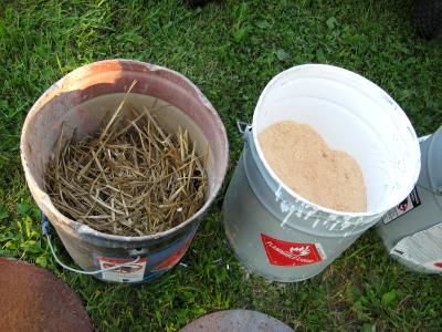 The buckets are ready...