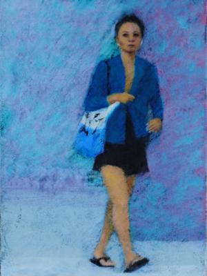 Girl with a Bag Girl with a Bag