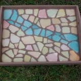 Glass Mosaic Tray