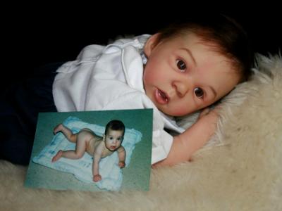 MEMORY KEEPSAKE PORTRAIT BABY DOLL ~  NOT ACCEPTING NEW ORDERS NOTICE WILL BE LISTED WHEN POSITIONS ARE AVAILABLE