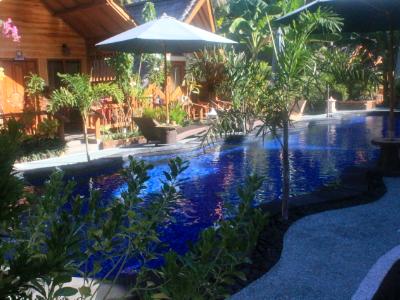 Pool at Banana Cottages Pool at Banana Cottages