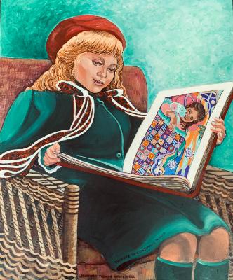 Let Me Tell You a Story-Tribute to French Artist Constance Mayer (1778-1821) Let Me Tell You a Story-Tribute to French Artist Constance Mayer (1778-1821)