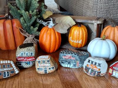 Stone Art Tiny Village Sold Stone Art Tiny Village Sold
