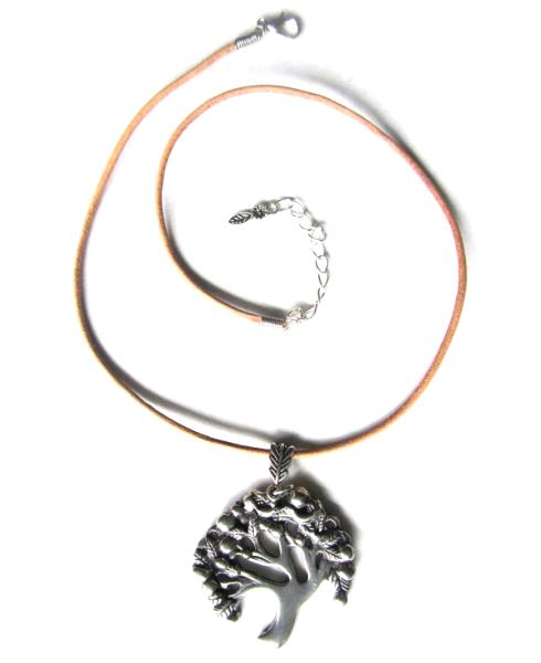 Tree of Life pendant necklace pewter tree necklace 