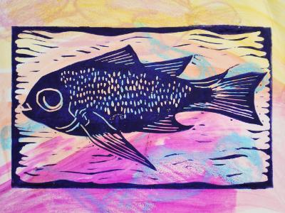 Fish (Pastel)