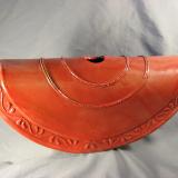 110531.D Shoulder Vase with Dragon's Breath Glaze