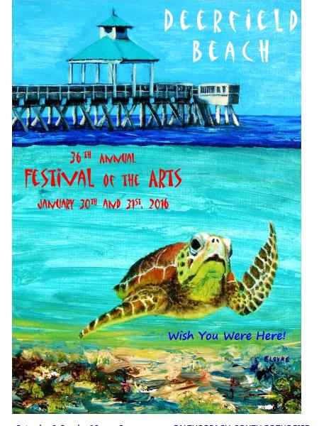 2016 Deerfield Festival of the Arts Poster