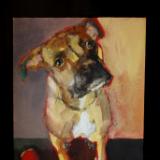 Lola 6x9 Casein on Board 