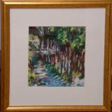 #72 Trees reflecting in water (SOLD)