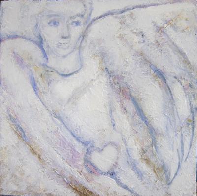 White Angel with Heart White Angel with Heart