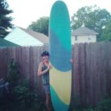 9ft custom made longboard