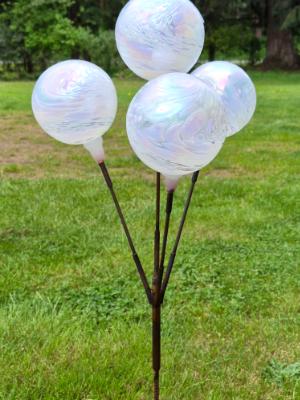 #05092602 four ball garden sculpture 41'' H X 16''W $275.00 #05092602 four ball garden sculpture 41'' H X 16''W $275.00